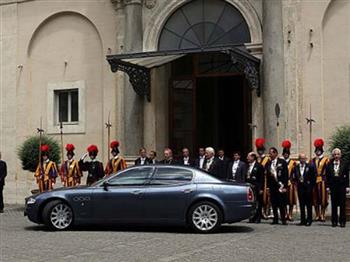 Maserati Quattroporte thương hiệu xe ưa thích của các đời Tổng thống Italy