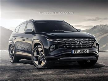 Hyundai Tucson 2020 thế hệ mới chạy thử với diện mạo ấn tượng