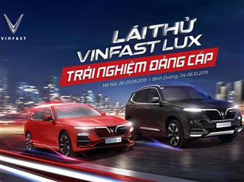 Lái thử VinFast Lux SA2.0 và Lux A2.0 cùng cơ hội nhận vé xem F1